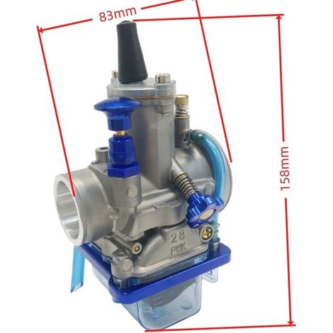TTR110 Racing PWK 28-30 mm Universalvergaser mit transparenter Kappe 404-062 für Zweitaktmotoren