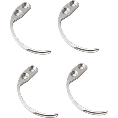 lot de 4 Detacher Antivol Crochet, Crochet Antivol, Détacheur Antivol Portable en Alliage d'Aluminium - Outil de Sécurité Polyvalent pour Retirer Étiquettes de Protection (1/4)