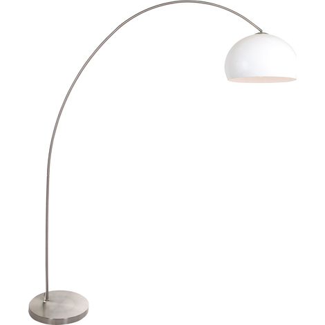 Mexlite - lampada da terra - Solva - acciaio - plastica metallo -