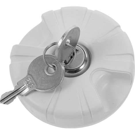 Bouchon D'entrée D'eau pour Camping-car Blanc, en Abs Résistant aux Uv, Étanche Outil, Adapté pour Caravanes et Remorques de Camping (1/5)