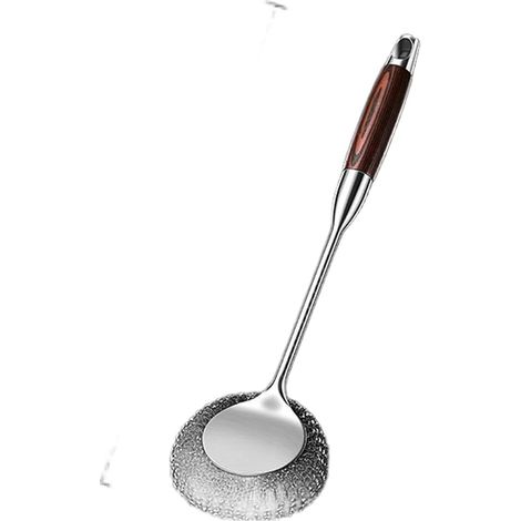 Brosse ménagère, A-304, 37cm, inox 304/inox, pour coins et évier (1/5)