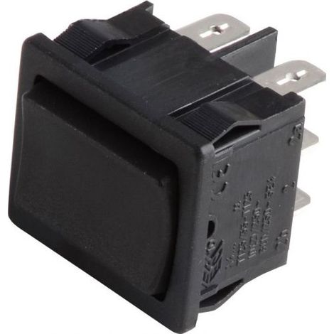 DEVIATORE SWITCH MINI 12 A 220V NON LUMINOSO PER ELETTRODOMESTICI 250 VAC 32285