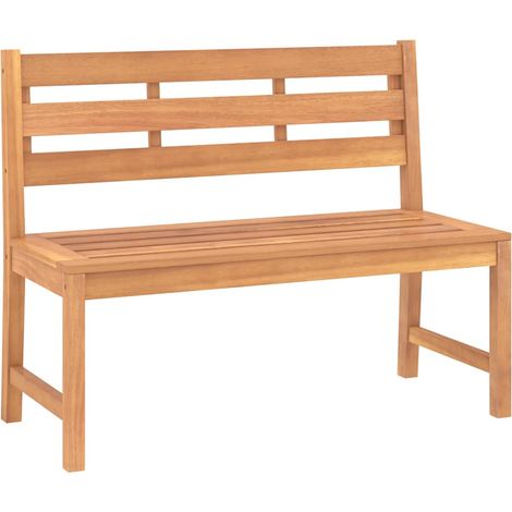Maison Exclusive - Panchina da Giardino 114 cm in Legno Massello di Teak (1/5)