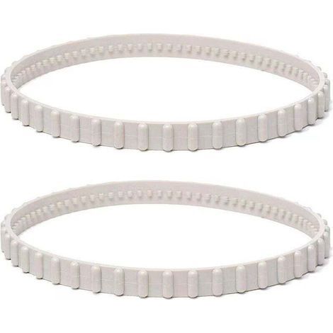 Courroie d'entraînement RCX23002 pour nettoyeur de piscine Hayward pour nettoyeur de piscine Aquavac Tiger Shark et SharkVac, 2 pièces (1/4)