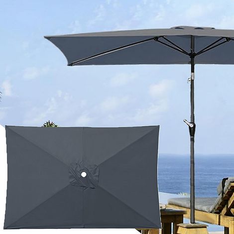 Toile de remplacement pour pare-soleil solaire 2x3m, Protection UV et pluie,Pour terrasse extérieure, tissu uniquement (1/5)