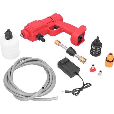 Canon de lavage haute pression 2000W pour nettoyage auto, pistolet électrique 110-240V avec fiche US (1/5)