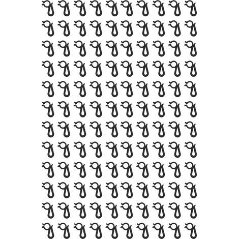 120 wiederverwendbare, wasserdichte Lichterketten-Kabelbinder für den Außenbereich, Partydekoration (1/5)