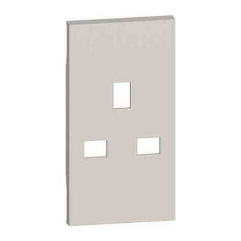 BTIKM50 Cover 2 moduli per prese British standard