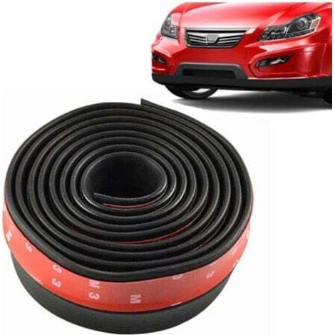 [JAMAIS UTILISÉ] Bande anti-collision en caoutchouc de 2,5 m, bande de bordure anti-rayures pour pare-chocs, adaptée aux spoilers de voiture, camion, SUV (1/4)
