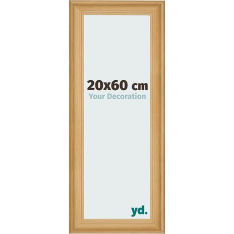 yd. - Cadre photo 20x60 - De Pin Grain de Bois - MDF - Lazio