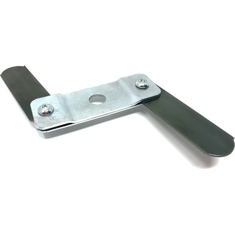 Testina Universale 2 Lame Boomerang Decespugliatori Acciaio (1/3)