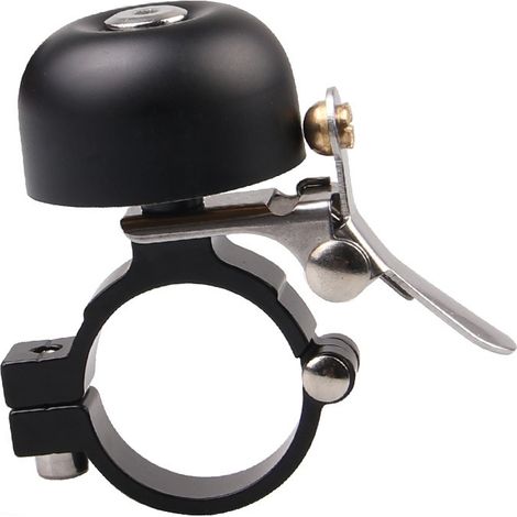 Cloche de bicyclette de vélo de montagne cloche de cuivre de bicyclette rétro trottinette pliante klaxon super fort (1/3)