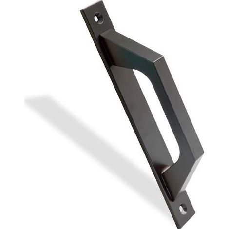 Couleur Noir 198 x 25 x 40 mm Poignée de porte droite en Aluminium Poignée pour portes coulissantes ou partes battantes Poignée droite fonctionnelle et confortable (1/4)