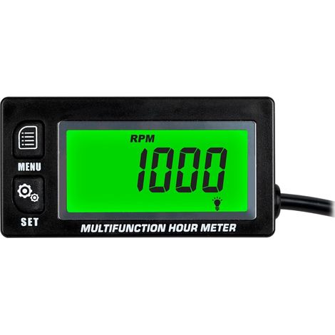 Compteur horaire numérique RQ-HM028A, fonction RPM, SVC (1/5)
