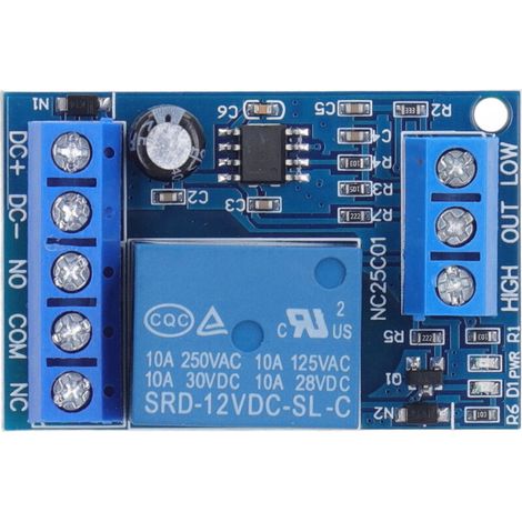 Capteur de Niveau d'Eau Automatique 12V DC avec Carte Relais pour Pompe