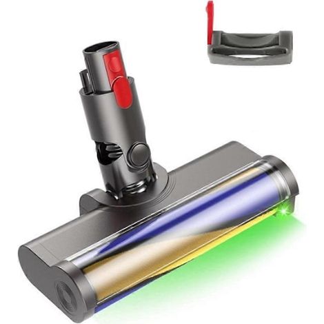 Brosse électrique pour sols compatible avec les aspirateurs V7, V8, V10, V11 et V15 - Brosse rotative avec voyant LED vert (1/5)