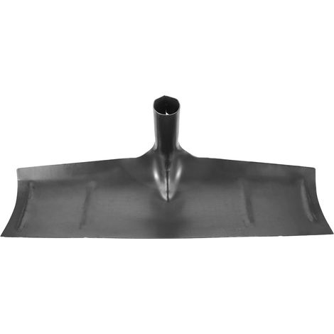 Grattoir à en Acier manganèse - 50 cm - Pelle en Acier Robuste pour Le Nettoyage des écuries - Grattoir Polyvalent pour Vache et volaille dans Les exploitations agricoles (1/5)