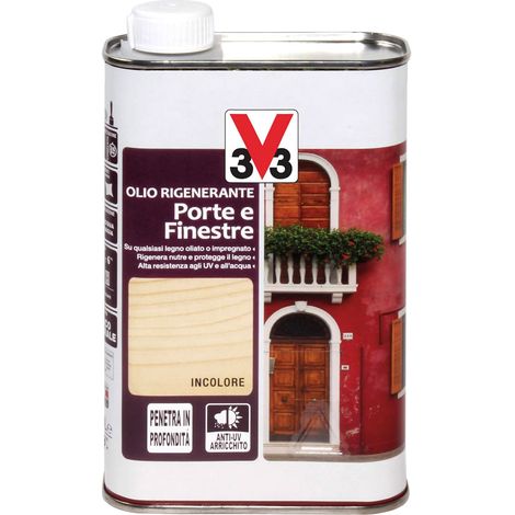 OLIO RIGENERANTE 1L INCOLORE PER PORTE E FINESTRE (1/5)