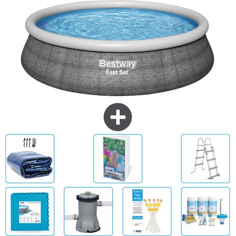 Bestway Piscina Bestway Fast Set Rotonda - 457x107 cm - 8-pezzi  S362