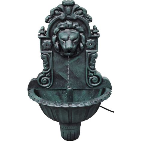 Fuente de pared diseño de cabeza de león decoración de interiores DEC020771 (1/3)