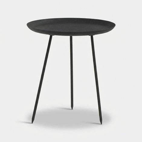 Tavolino basso da soggiorno in metallo design moderno Kharn (1/5)