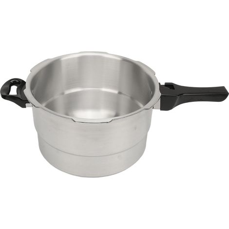 Cocotte minute multifonction en aluminium avec soupape de sécurité et plateau vapeur, 20 cm, pour cuisinière à induction et gaz (1/5)