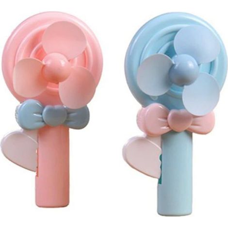 Ventilateur Portable - Mini Ventilateur En Forme De Sucette - Pour Maison Bureau Camping École - Lot De 2 (1/5)