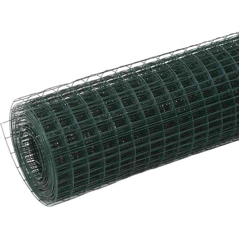 Maison Exclusive - Drahtzaun Stahl mit PVC-Beschichtung 25x1,5 m (1/4)