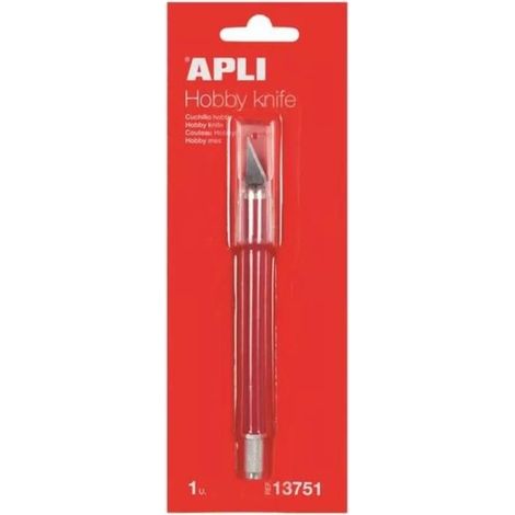 Apli 13751 - Scalpel de loisirs créatifs lame en acier (1/2)