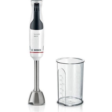 Bosch Serie 4 MSM4W210 Batidora de Mano Negro Blanco (1/5)