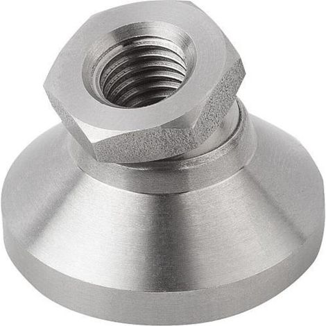 KIPP Gelenkteller D1=M08 D=25 H=18 Form B Edelstahl (1/3)