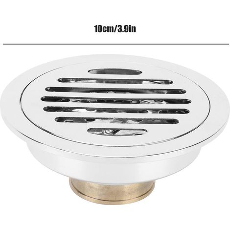 Drain de Sol de Salle de Bain Rond Anti-Insectes e Drain de Sol Déodorant Fournitures de Salle de Bain pour la Maison de Salle de Bain (1/5)
