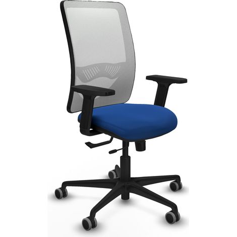 Silla de oficina piqueras y crespo Zulema azul similpiel (1/2)