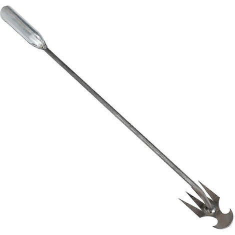 Outil de désherbage manuel, arrache-mauvaises herbes, outil multifonctionnel résistant à l'usure pour le désherbage de jardin.-Silver 50cm (1/5)