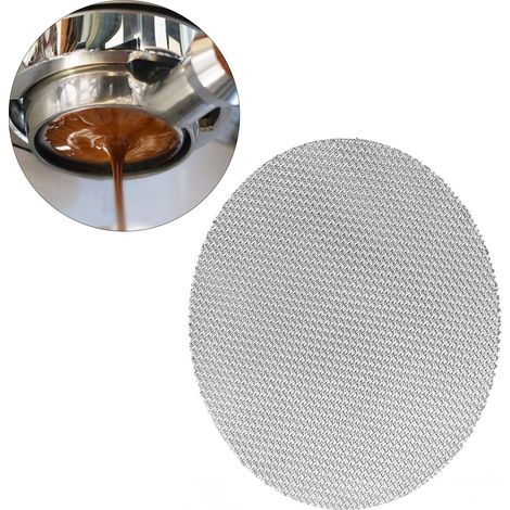 Spülsieb für Espressomaschinen-Siebträger 51/53,5/58,5 mm, 100 μm Filtrationsgenauigkeit, 1 mm Dicke. (1/5)