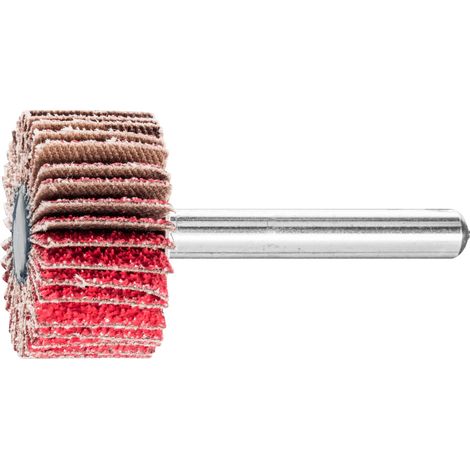 PFERD TOOLS Keramikkorn Fächerschleifer F Ø 30x15 mm Schaft-Ø 6 mm CO-COOL60 hoher Abtrag auf Edelstahl 10 Stk