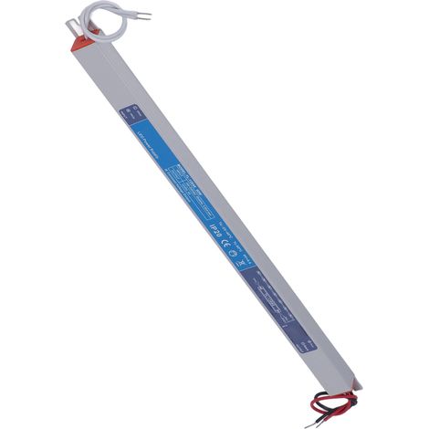 Transformateur LED Driver 12V 5A 60W Ultra Plat Aluminium Alimentation LED Constante 180-250VAC IP20 (1/5)