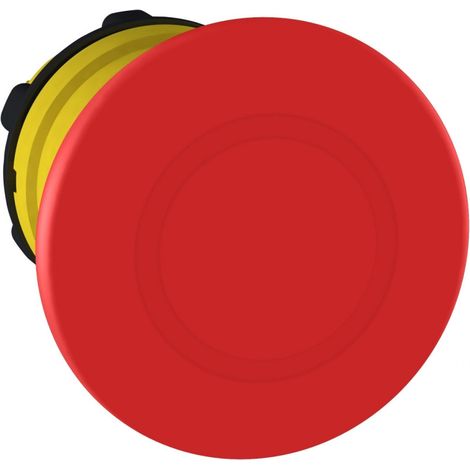 Harmony XB5 - tête bouton arrêt urgence - Ø40 - pousser tirer - rouge (1/3)