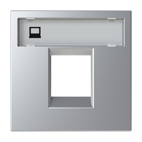 Couvercle de connecteur RJ45 Serie Zenit Niessen 1 - Argent
