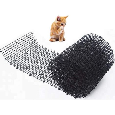 Pointes de chat, répulsif pour chat, répulsif pour animaux, répulsif pour chat, chats, martres, chiens, pointes de dissuasion pour animaux (0,7 x 11,8 x 78,7 pouces, 1 pc)- (1/5)