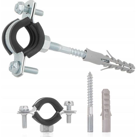 Metallschelle mit Gummi für 3/4" Rohre 26-30mm