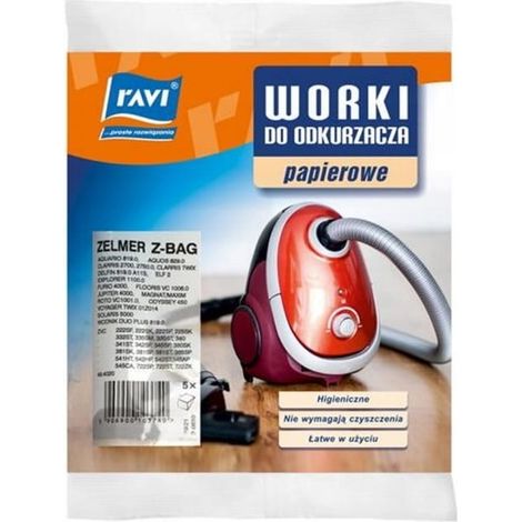 Sacs pour aspirateur Zelmer (lot de 5)