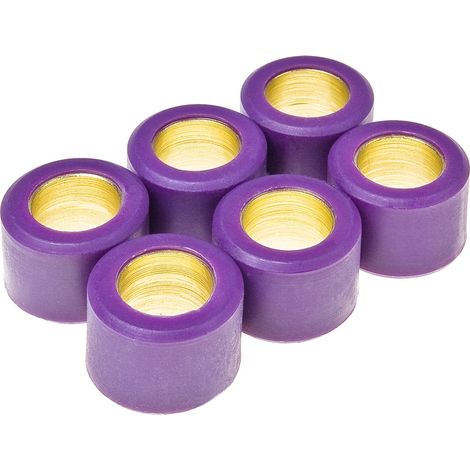 Rulli/Pesi Variator Athena, 16x13 - 6,50 g, 6 pezzi