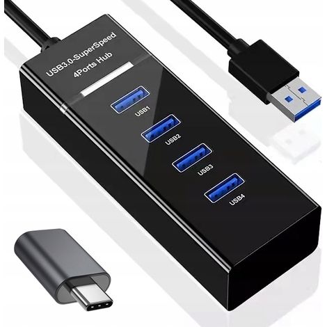 HUB con divisor de 4 puertos USB 3.0 (1/5)