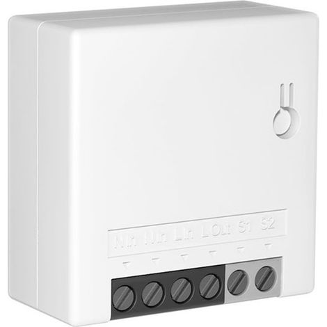 Ortviai Interrupteur intelligent WiFi SONOFF MINI R2 pour commande à distance via appli eWeLink et assistance vocale Alexa/Google (1/5)