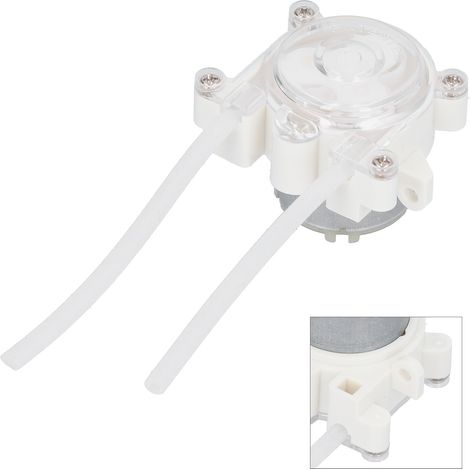 Pompe péristaltique doseuse de liquide 6 V CC, accessoire de remplacement pour analyse expérimentale (1/5)