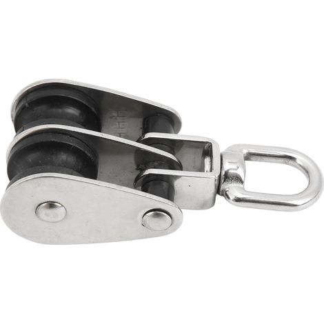 25 mm/1 Zoll drehbare Schiffsrolle, Edelstahl 304, wasserdicht und korrosionsbeständig, seewasserbeständig, für den Einsatz auf Booten und in der Schifffahrt (1/5)