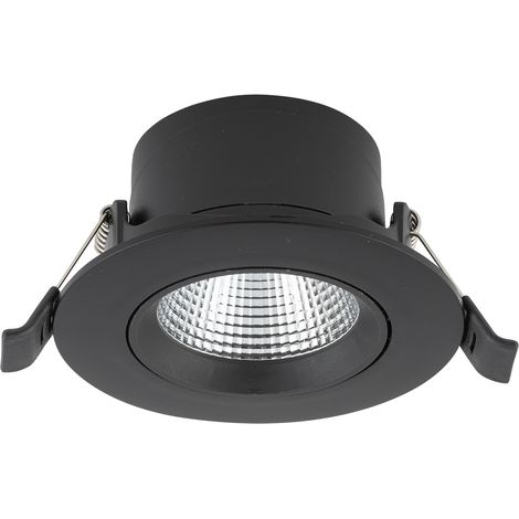 Spot encastré noir LED 10W 4000K IP20 Nowodvorski Egina (1/5)