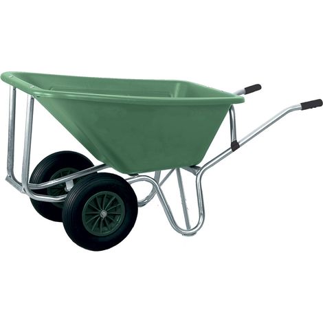 Carriola con vasca in PVC Wilby 160 L – Resistente e Facile da Usare (1/4)