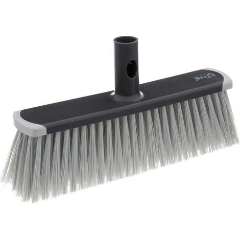 Tête de Balai Souple "Click" 30cm Gris